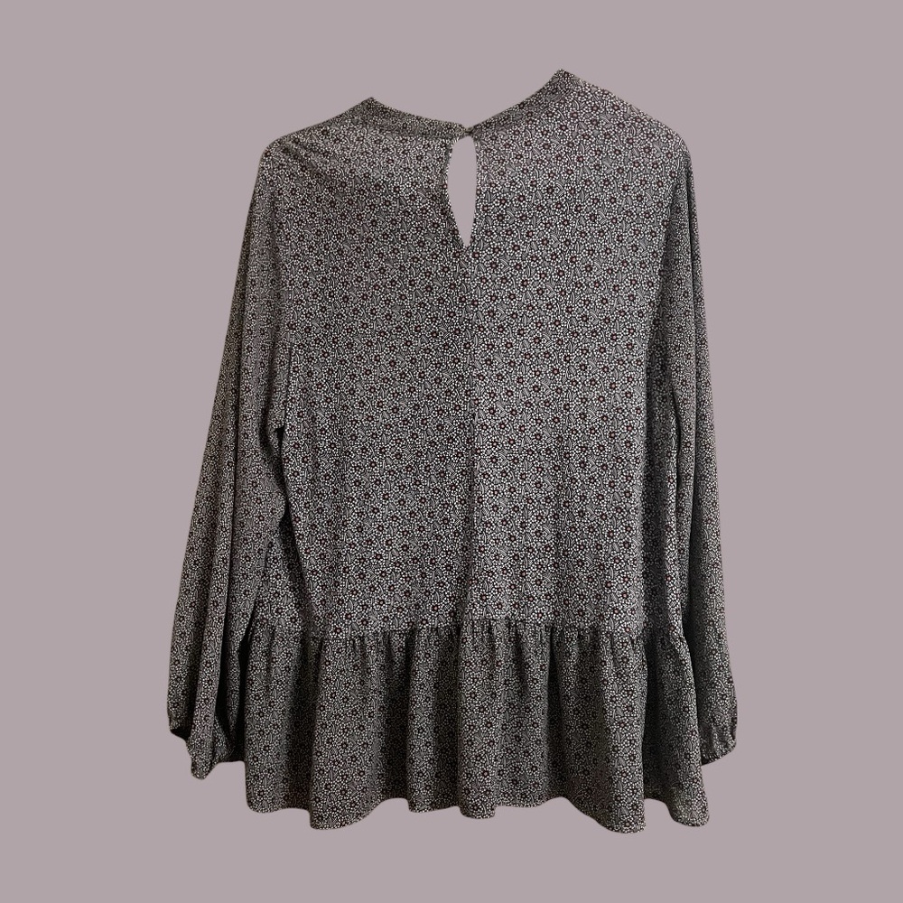 LOFT Plus Babydoll Top - Picture 2 of 4